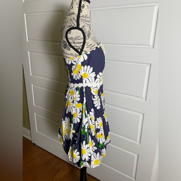 Lilly Pulitzer Original Regency Bubble Dress Bright Navy Look Lady Bug - Picture 3 of 8